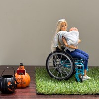 車いすユーザーでも健全に子育てができる社会づくりを目指して。 ※ふたさん提供