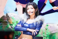 コスプレショーに登場した南あみ