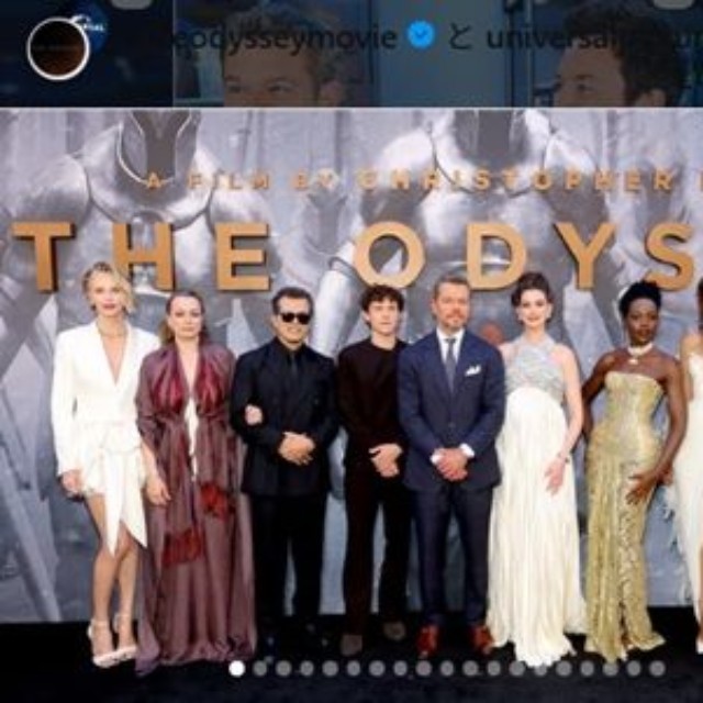 映画「オデュッセイア」のインスタグラム＠theodysseymovieより