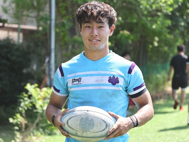 ラグビー - 筑波大学・高橋佑太朗 揺さぶり、驚かせ、狂う 日本