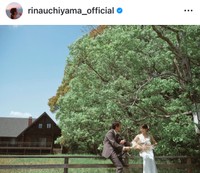 （内山理名公式インスタグラムより）