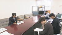 東かがわ労働基準監督署の会見　高松市サンポート