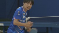 卓球Tリーグ・岡山リベッツ　開幕戦を前に練習公開　悲願の優勝に向け意気込み語る