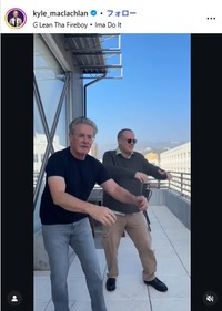 カイル・マクラクランのインスタグラム@kyle_maclachlanより