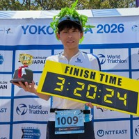トライアスロンに挑戦3（本間太希さん提供）