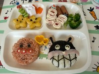 アンパンマンとばいきんまんの表情も見事に再現！（提供：Maria☺︎ 2y←7.4 🦖さん）