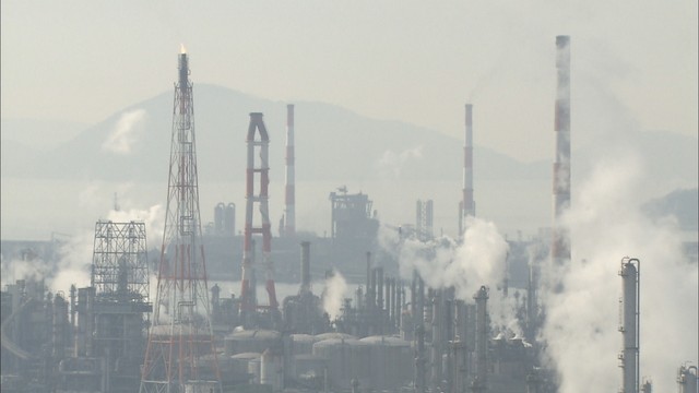 水島コンビナート　倉敷市