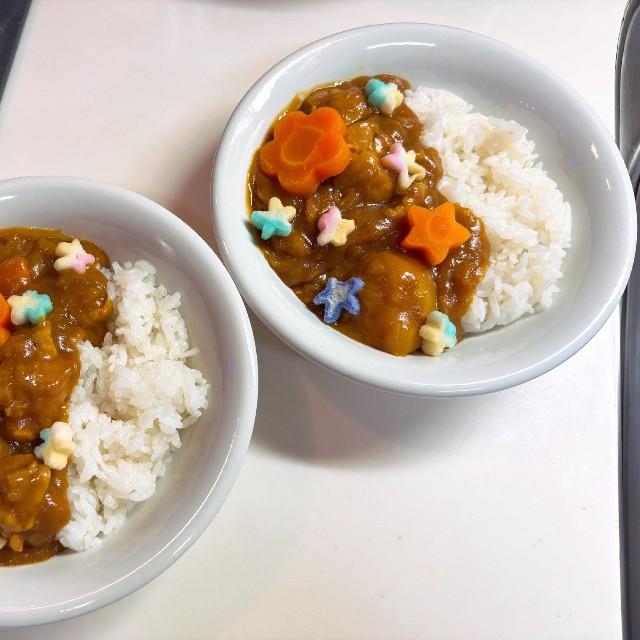 以前に娘さんが作ったカレー。ご家族から大好評だったそう（提供：おりえ（2027製作中🐶🗓️）さん）