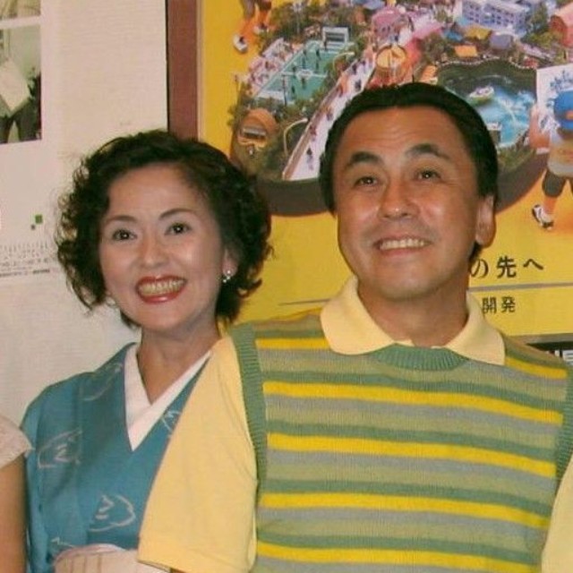 「戸惑いの日曜日」主演・演出の佐藤Ｂ作とあめくみちこ=2006年