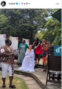 メイベルのインスタグラム@mabelより