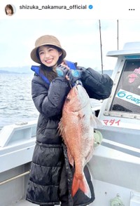 中村静香インスタグラム(@shizuka_nakamura_official)より