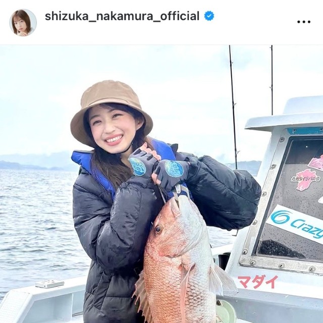 中村静香インスタグラム(@shizuka_nakamura_official)より