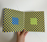 チェック柄でも目の錯覚が！（提供：ぐぐぐさん）