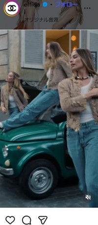 MVに登場したマーゴット・ロビー＝シャネルのインスタグラム＠chanelofficialより