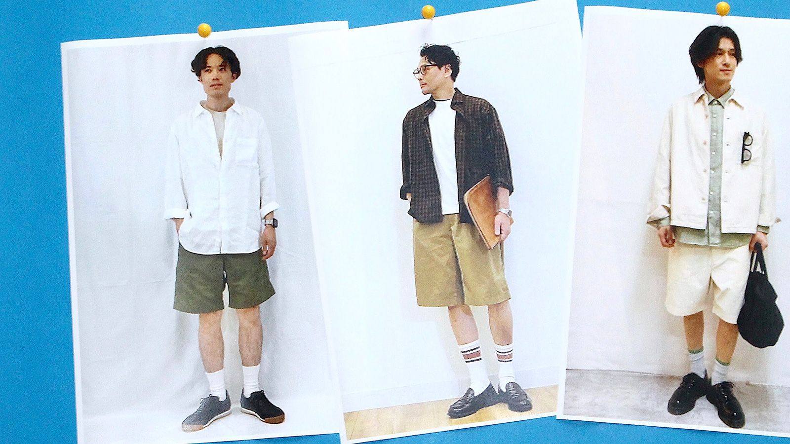 誰もが見落としがちな短パンを履くときの鉄板ルールをご存じ？<br>ユニクロの名品で、ビジネスでも使える品良く＆スマートなコーデを解説。<br>ファッショントレンドスナップ 226