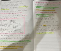 日頃から勉強にマーカーを用いているみっかかんさん（みっかかんさん提供）