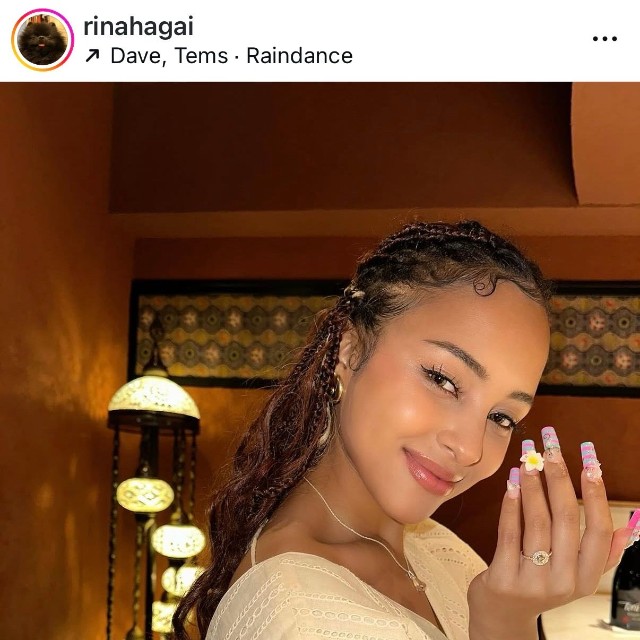 Tanzi（@rinahagai）さんのインスタグラムより