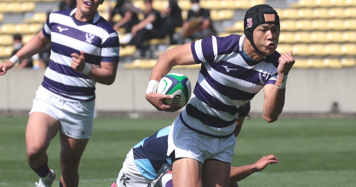 ラグビー - 明治大学が史上初の4連覇、新1年のCTB山村和也が決勝トライ