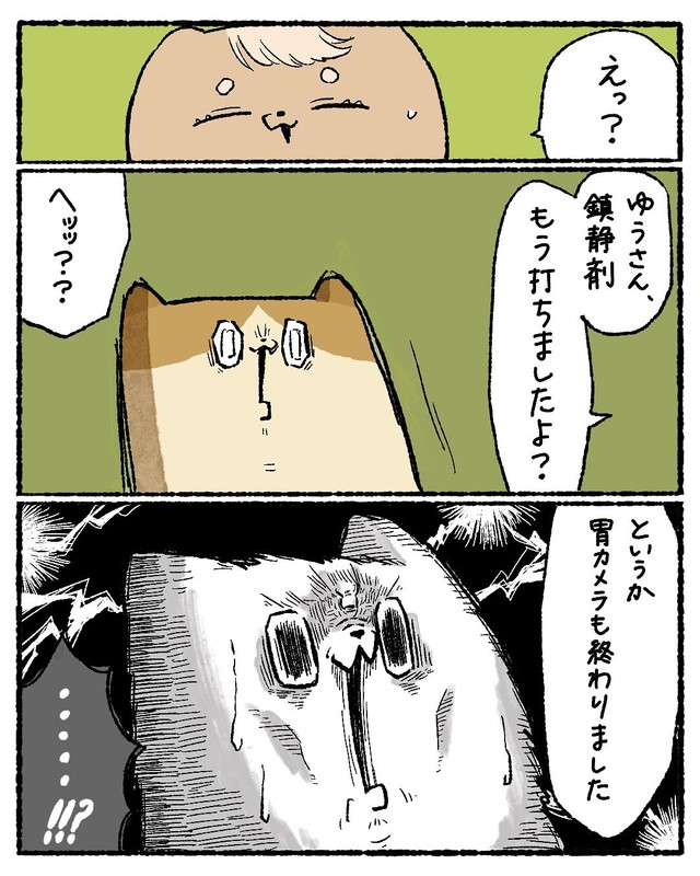 【漫画】『胃カメラを飲んで不思議な空間に行った話』34（ゆうさん提供）