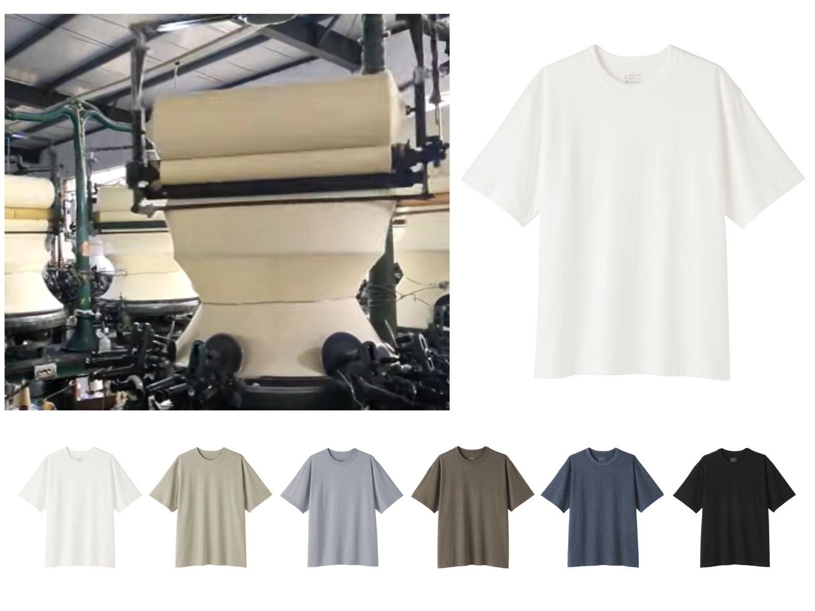 最高の着心地！」と高評価【無印良品】「昔ながらの製法で編み立てたT