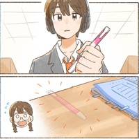 いつの間にかマーカーが落ちていて…（前川わかばさん提供）