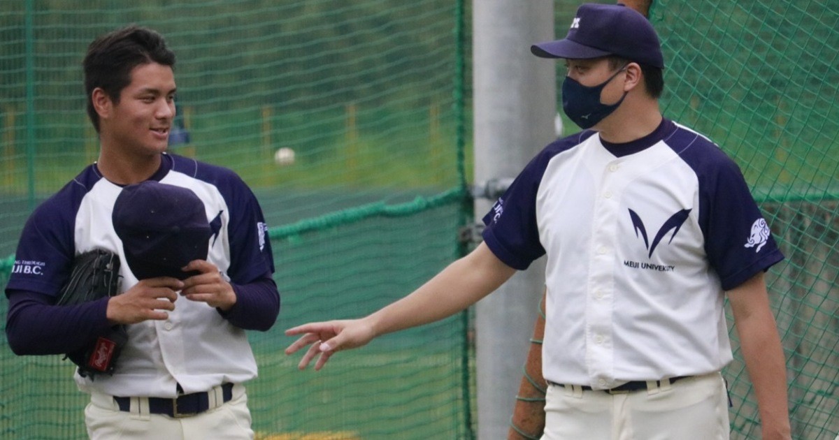 野球 - 明治大学の西嶋一記コーチ、メジャー挑戦など異色の球歴を指導