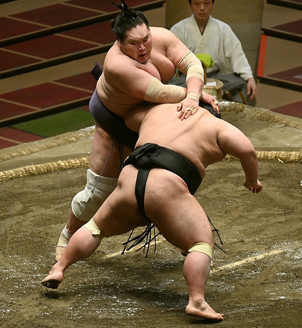 Terunofuji Powerlifting Training : r/Sumo