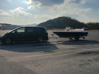 普段釣りをしているボート／Oi Ryojiさん（@ryoji.oi）提供