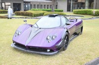 会場に展示されたパガーニ　ゾンダ