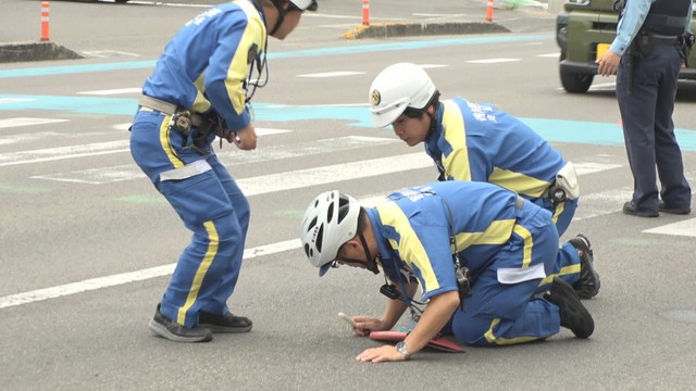 事故があった現場　丸亀市城西町