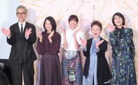 朝ドラ「ブラッサム」出演者の会見
