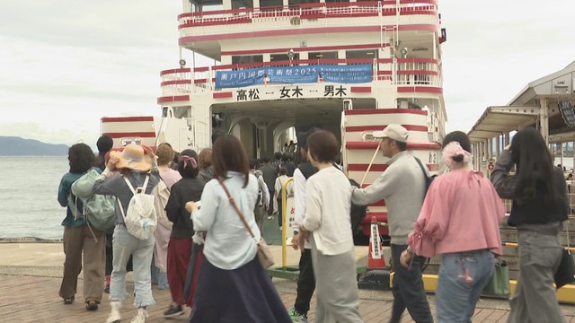 瀬戸内国際芸術祭 春会期の様子