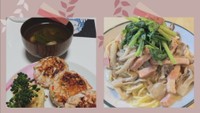 【Happy One Dish】鶏ミンチのハンバーグ・クリームパスタ　2月26日放送