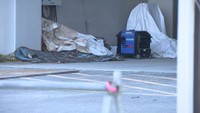 土壌汚染が見つかった工事現場　坂出市入舟町
