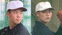 倉敷商／和田虎之介 投手（左）・増田勝利 投手（右）
