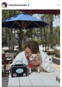 川﨑麻世のインスタグラム＠mayokawasakより