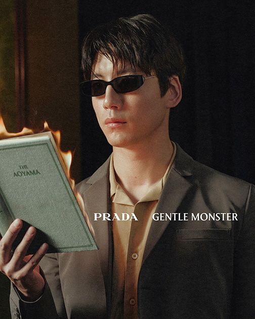 視力2.0でもほしい……坂口健太郎がまとう、PRADA×GENTLE MONSTERの