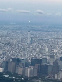 「帰りはちゃんと見えました→東京スカイツリー」（ぐるぐるうづまきさん）とのこと（画像提供：ぐるぐるうづまきさん）