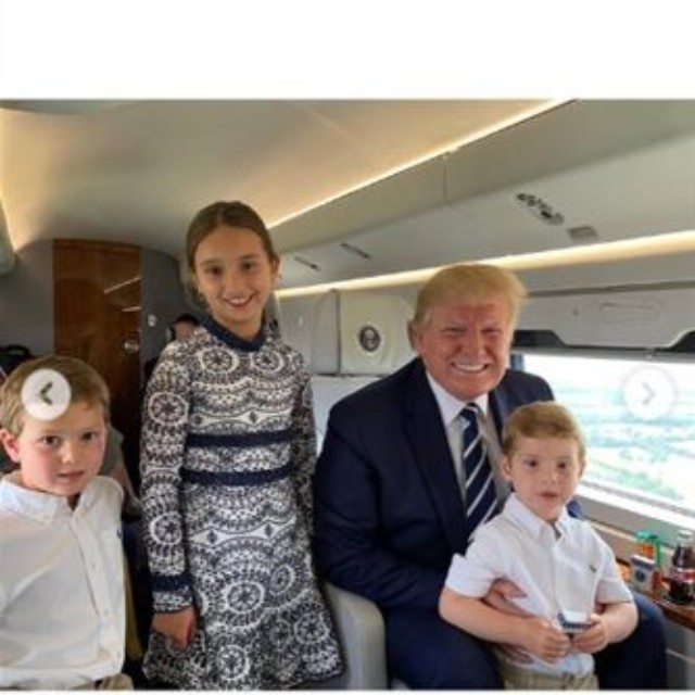 ジャレッド・クシュナー氏のインスタグラム＠jaredkushnerより