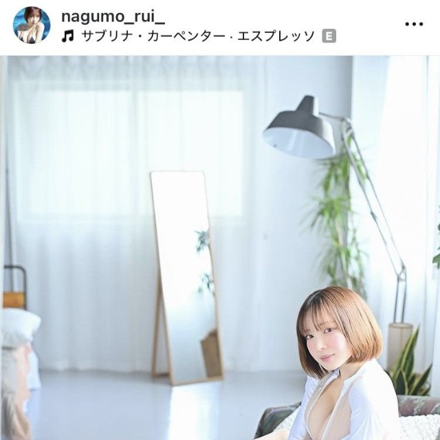 南雲るいインスタグラム＠ruiruigrabeerより