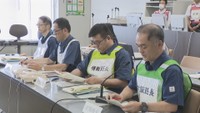災害対策本部運営訓練　香川県庁