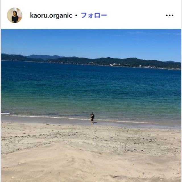 杉田かおるインスタグラム＠kaoru.organicより