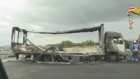 【速報】瀬戸中央道　早島IC付近で車両火災　上り線で通行規制　午前10時現在