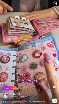 お孫さんとシール交換する動画に癒される人続出