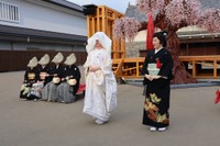「太秦映画村」の花嫁同流