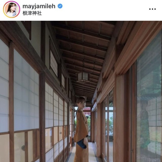May J.インスタグラム＠mayjamilehより