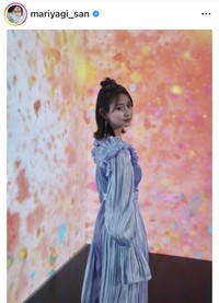 永尾まりやのインスタグラム＠mariyagi_sanより