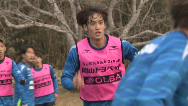 J1・ファジアーノ岡山 FW太田龍之介選手が甲府へ期限付き移籍　2025年シーズンは期限付き移籍の栃木で10得点