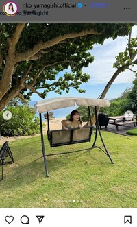 山岸理子のインスタグラム＠riko_yamagishi.officialより