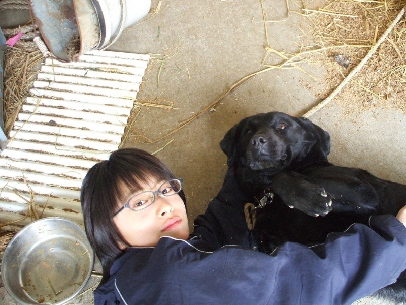 めっちゃ自然児だったのです　（後藤郁さん提供）